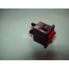 Miniature Red Neon Rocker Switch 6.5amp 240v volt dpst 4 Pole Snap in Mount SC753